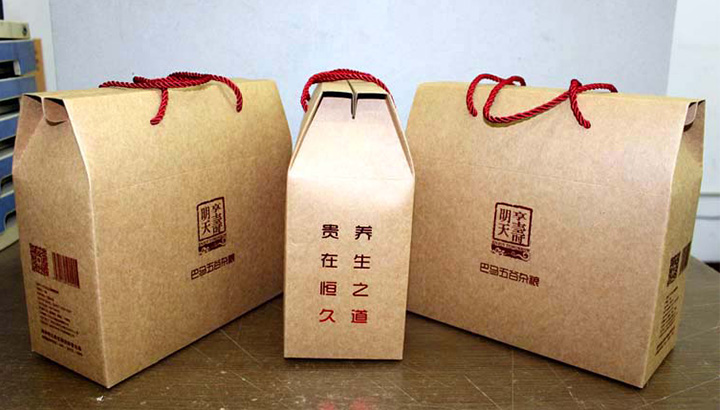 定制個性化禮盒包裝，助推五谷雜糧高大尚